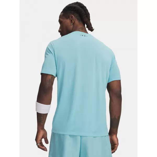  Férfi póló UNDER ARMOUR UA TECH PLAY SHORT SLEEVE 6009833-425 KÉK 