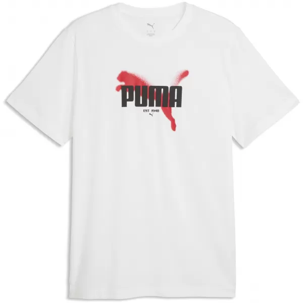  Férfi póló PUMA GRAPHICS TEE 69435502 PUMA FEHÉR 