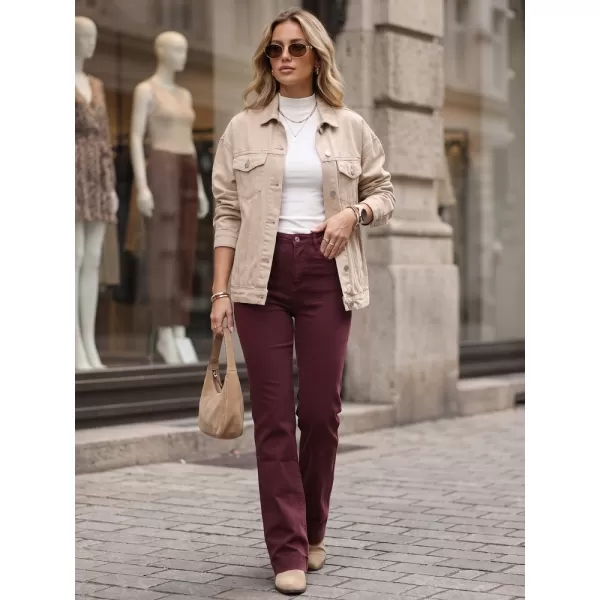  Női nadrág DSTREET UY3105 BURGUNDIA 