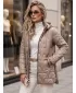 Női kabát DSTREET TY5793 KARAMELLA
