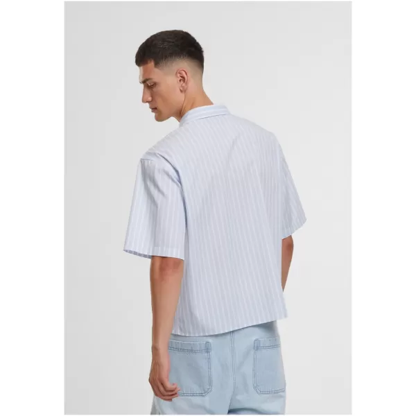  Férfi ing URBAN CLASSICS TB8218-21550 FAGY KÉK 