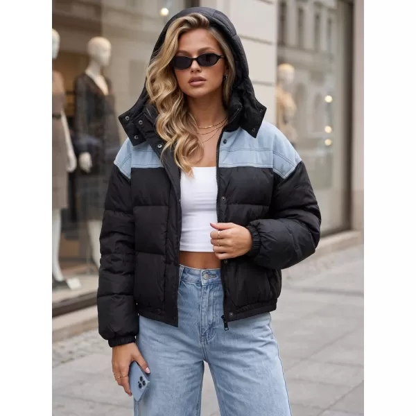  Női kabát DSTREET TY6087 FEKETE 