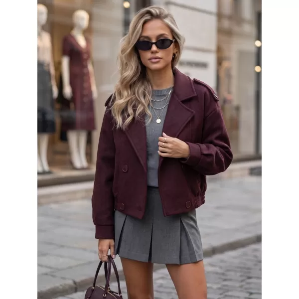  Női kabát DSTREET TY6024 BURGUNDIA 