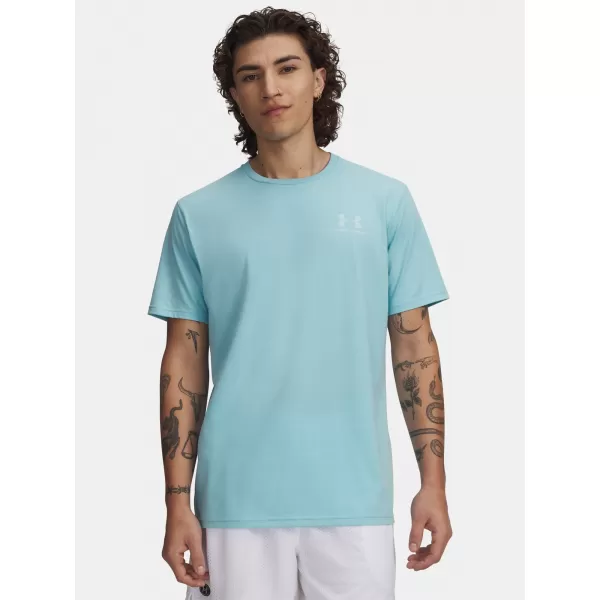  Férfi póló UNDER ARMOUR M SPORTSTYLE LC SS 1326799-425 KÉK 