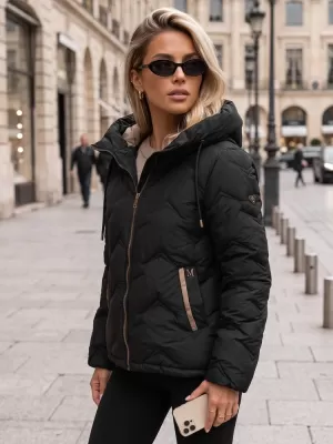 Női kabát DSTREET TY5943 FEKETE