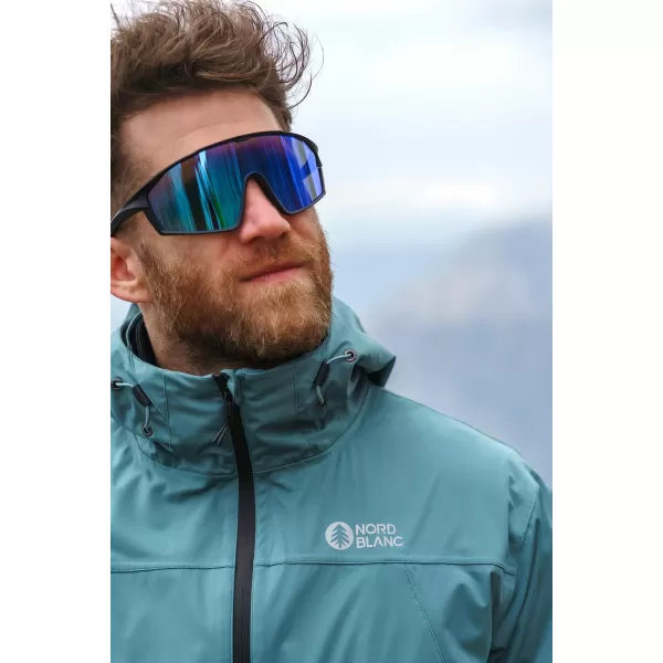  Férfi vízálló softshell kabát NORDBLANC EXPEDITIOUS NBSSM8323 ZÖLD 