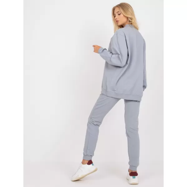 Női pulóver BASIC FEEL GOOD AP-BL-A-R001 SZÜRKE 