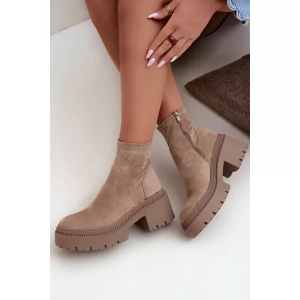  Női cipők BOTO 9670A-1 KHAKI 