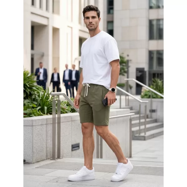  Férfi rövidnadrág DSTREET SX2627 KHAKI 