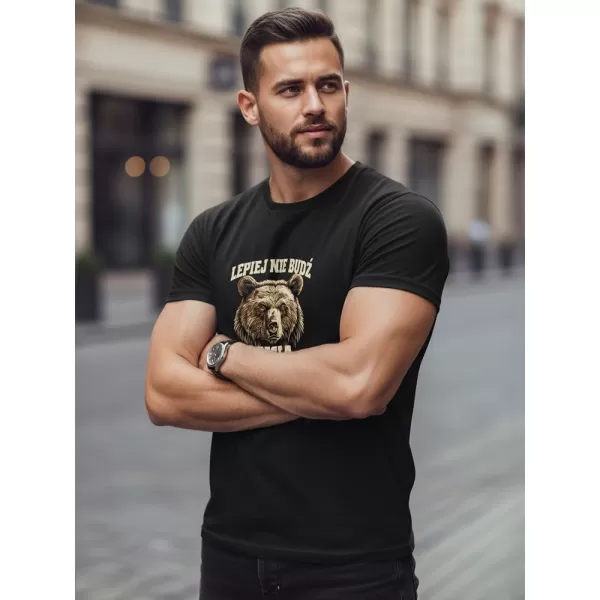  Férfi póló DSTREET NX0097R-BK FEKETE 