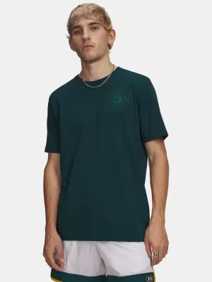 Férfi póló UNDER ARMOUR M RADIAL WM SS 6009264-919 ZÖLD