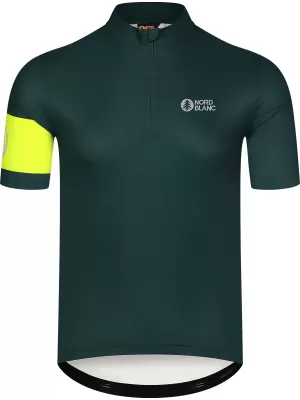 Férfi kerékpáros mez NORDBLANC CAMEL NBSMF8079 ZÖLD