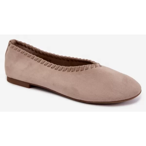  Női balerinák BOTO 9897 KHAKI 