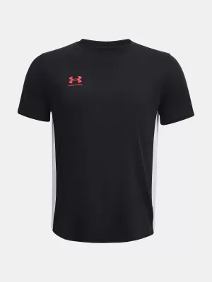 Fiú póló UNDER ARMOUR UA B'S CHALLENGER TRAIN SS 1379704-003 FEKETE