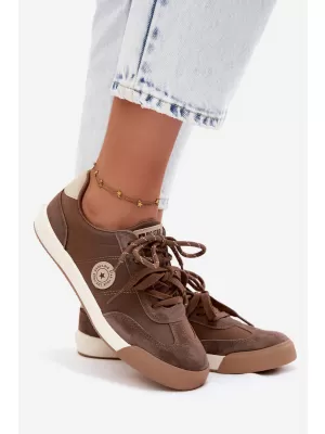 Női tornacipő BIG STAR SHOES UU274002 BARNA/BÉZS