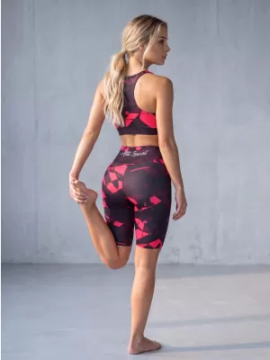 Női prémium térdig érő leggings (új méretek) ALTISPORT VOJ/ALW080LEG06 BORVÖRÖS