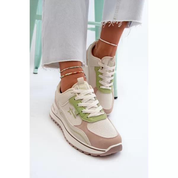  Női tornacipő BIG STAR SHOES NN274A091 BÉZS 