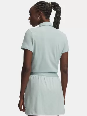Női póló UNDER ARMOUR UA ARMOURDRY SS POLO 6009805-477 KÉK