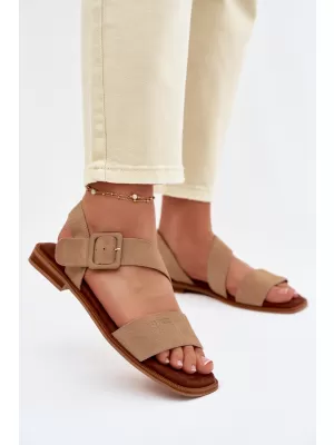 Női szandál BIG STAR SHOES TT274491 BÉZS