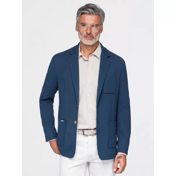  Férfi dzseki OMBRE M165 KÉK 