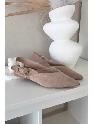 Női balerinák BOTO 9755 KHAKI