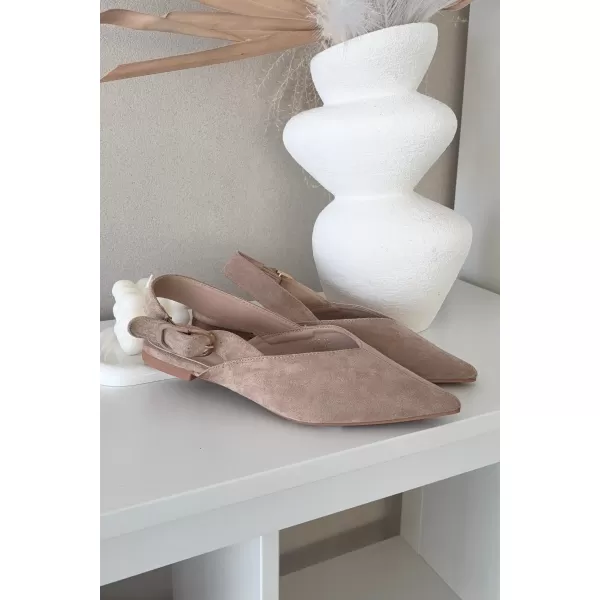  Női balerinák BOTO 9755 KHAKI 