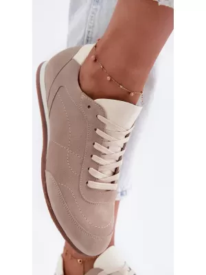 Női tornacipő ZAZOO N1414/528/1098 BEIGE