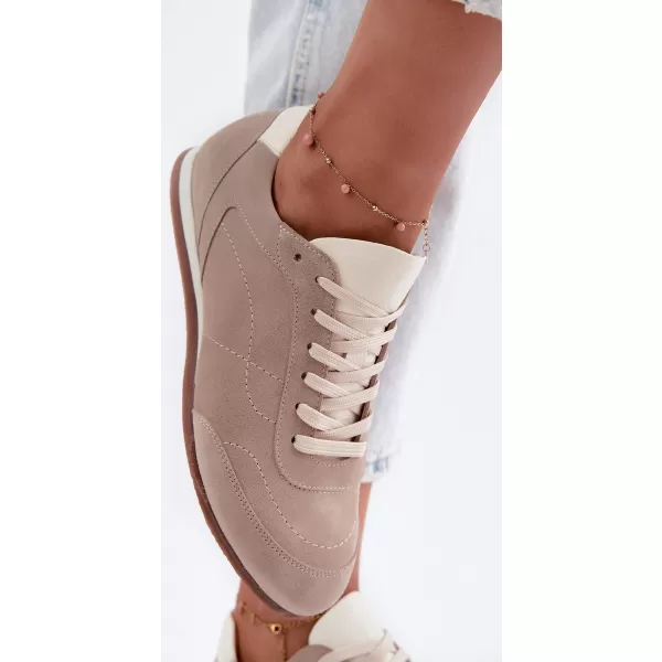 Női tornacipő ZAZOO N1414/528/1098 BEIGE 