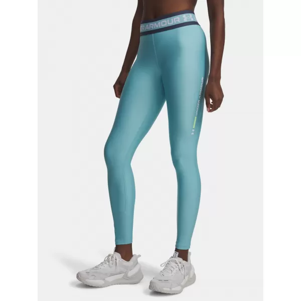  Női leggings UNDER ARMOUR TECH BRANDED LEGGING 6009972-425 KÉK 