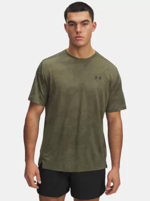 Férfi póló UNDER ARMOUR TECH VENT JCQRD SS 1390047-390 ZÖLD