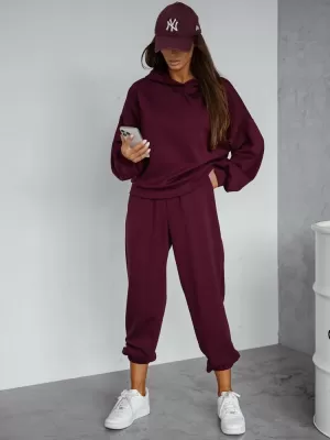Női szett DSTREET AY1211 BURGUNDIA