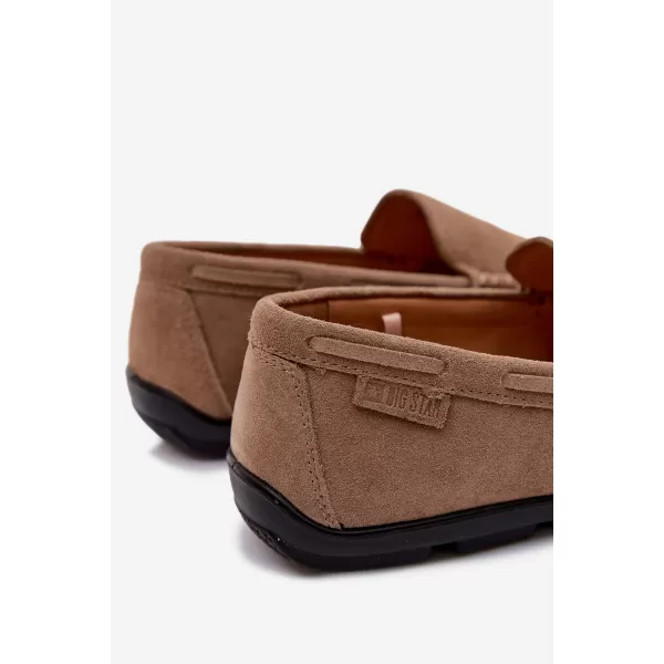  Férfi mokaszinok BIG STAR SHOES TT174201 BÉZS 