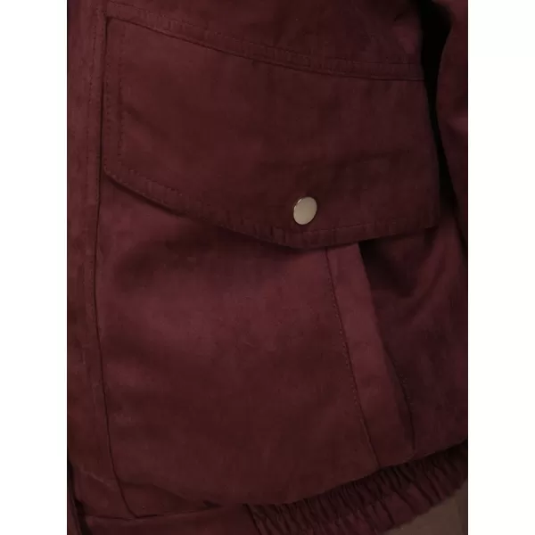  Női kabát DSTREET TY6066 BURGUNDIA 