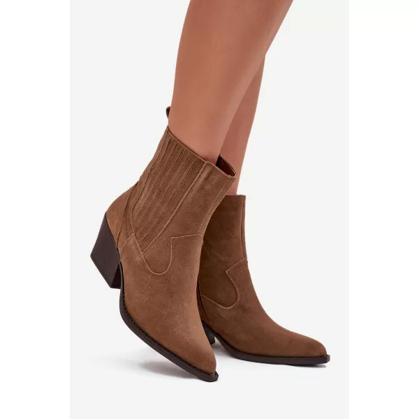  Női cowboy csizma BOTO NC1339K/6350 TEVE 