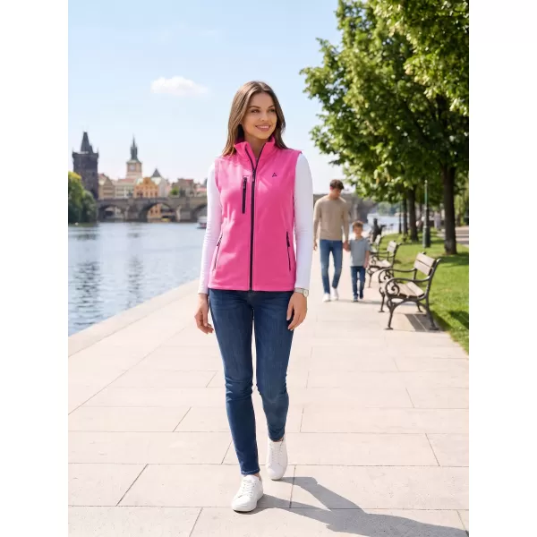  Női gyapjú mellény ALTISPORT ALW002525 BÍBORVÖRÖS 
