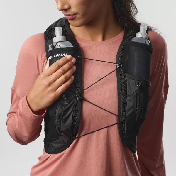  Női hátizsák SALOMON ACTIVE SKIN 12 LC2178600 FEKETE/FÉM 