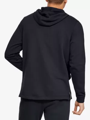 Férfi pulóver UNDER ARMOUR SPORTSTYLE TERRY LOGO HOODIE 1348520-001 FEKETE