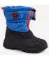 Gyermek hóemberek BIG STAR SHOES SS374032 KÉK