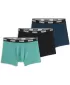 Férfi boxerek PUMA MEN BOXERS 3P 94713011 ZÖLD KOMBÓ