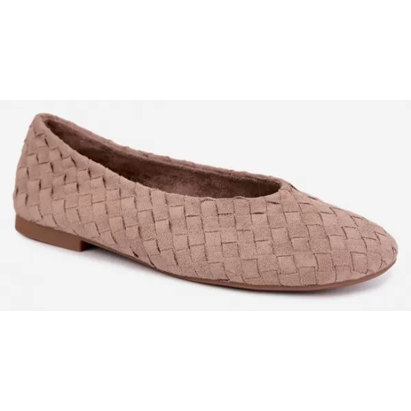  Női balerinák BOTO 9867 KHAKI 