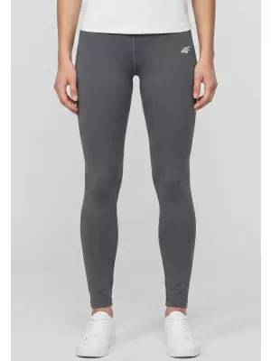 Női leggings 4F WMM00TTIGF296 ANTRACIT