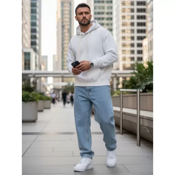  Férfi pulóver DSTREET BX5950 VILÁGOSSZÜRKE 