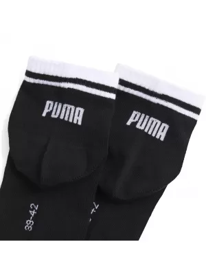 Zokni PUMA UNISEX HERITAGE QUARTER 2P FEKETE