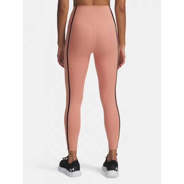 Női leggings UNDER ARMOUR MERIDIAN PIPED ANKLE LEG 6005411-696 RÓZSASZÍN 