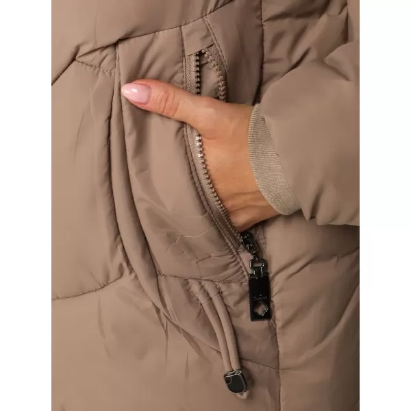  Női kabát DSTREET TY5753 KHAKI 