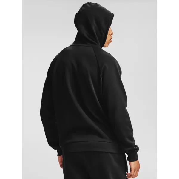  Férfi pulóver UNDER ARMOUR RIVAL FLEECE BOX LOGO HD 1357095-001 FEKETE 