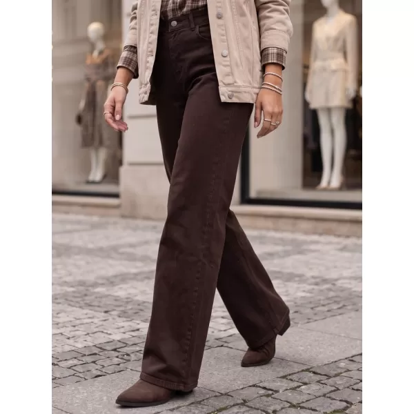  Női nadrág DSTREET UY3136 BARNA 