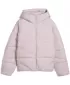 Női kabát PUMA HOODED DOWN PUFFER JACKET W 69458049 KÖDÖS RÓZSASZÍN