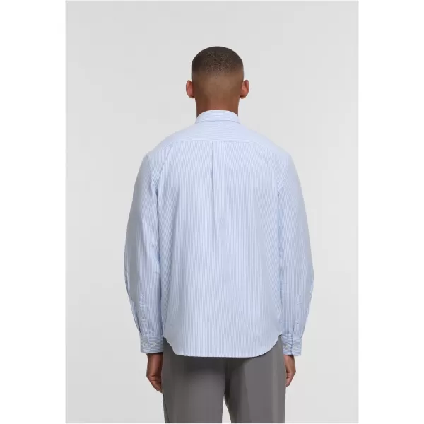 Férfi ing URBAN CLASSICS TB8093 VILÁGOS HORIZONT KÉK/FEHÉR 