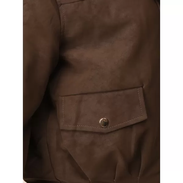  Női kabát DSTREET TY5698 BARNA 